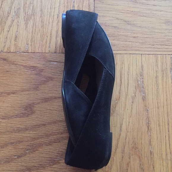 Aldo black leather flats 7.5/38 - Picture 3 of 5